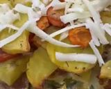 Фото кроку 5 до Картопляна 🥔запіканка з фаршем та овочами 🥕🥔🧅🍅🧄.