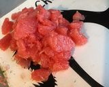 Une image de l'étape 8 de Tarte aux pomelos rouges (pâte sablée au pomelo).
