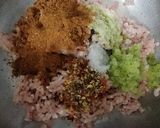 A picture of step 2 of Kabab masala.