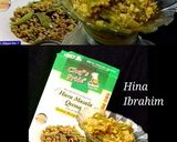 A picture of step 3 of Hara Masala Qeema.