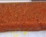 A picture of step 2 of Tricolour barfi.