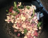 A picture of step 3 of Dubki Kadhi.
