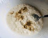 A picture of step 5 of Vegetables Oats Suji Paniyaram.