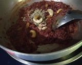 A picture of step 6 of Beatroot Halwa.