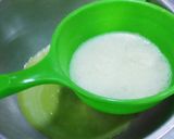 รูปขั้นตอนการทำที่ 4 ของ ข้าวเหนียวใบเตยตัดหน้าสังขยาใบเตย