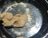 A picture of step 1 of Oats puri chhat.
