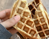 Foto langkah ke 5 dari resep Waffle Pisang Gluten Free.