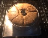 Foto langkah ke 8 dari resep Coffee Marble Chiffon Cake.