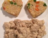 Tejszínes majoránnás csirke rizibizivel recept fázis 3 fotója
