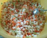 Foto del paso 7 de la receta: Ensalada de pollo 🍗