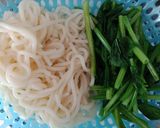 Hình bước làm 3 của món Tanuki udon