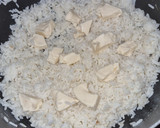 Foto del paso 2 de la receta: Bolitas de Arroz con queso Mozzarella y rellena de carne