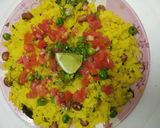 A picture of step 3 of Kanda poha.