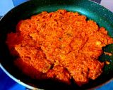 A picture of step 8 of Layered Gajar ka Halwa.