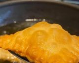 Pas rețetă Pernuțe crocante și rapide umplute cu brânză halloumi, mărar și brânză feta 2 fotografie