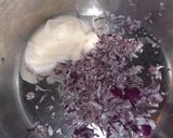 Lilahagymás krumplis tészta recept fázis 1 fotója