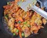 A picture of step 2 of Baingan ka bharta.