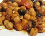 Foto del paso 5 de la receta: Garbanzos con berenjena y calabacín