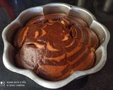 A picture of step 8 of Coffee marble cake.