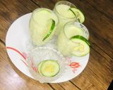 A picture of step 3 of Cucumber smoothie🥒🥛.