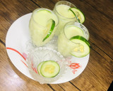 A picture of step 3 of Cucumber smoothie🥒🥛.