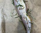 A picture of step 3 of Oven roasted whiting with rosemary and lemon.