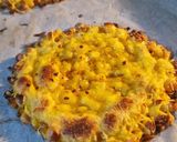 Zelleres paradicsomleves, sajtos, kukoricatallérokkal (vegán) recept fázis 3 fotója