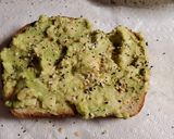 A picture of step 3 of Avocado Breakfast Toast.