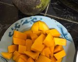Foto del paso 1 de la receta: Pollo agridulce con mango