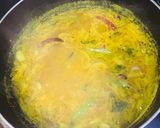A picture of step 8 of Hyderabadi Khichadi.