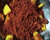 A picture of step 4 of Gujrat special Garmar pickle (Coleus Roots pickle).