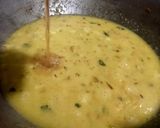 A picture of step 3 of Dudhi Pithle.