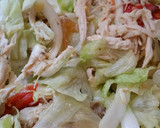 Foto del paso 4 de la receta: Ensalada con restos de pollo asado!!