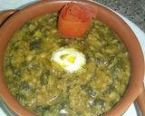 A picture of step 7 of Makhni Daal palak dhaba style.