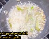 A picture of step 3 of Sabudana khichdi.