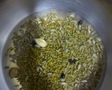 A picture of step 1 of Fennel sharbat.