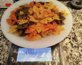 Foto del paso 1 de la receta: Pasta con ensalada china y pesto Exprés