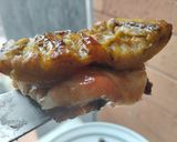 Foto del paso 6 de la receta: Plátanos maduros asados y rellenos de queso y dulce de guayaba🧀🍌🍯
