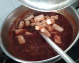 A picture of step 7 of Paneer Chilli(gravy).
