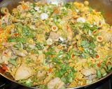 A picture of step 5 of Basmati Rice with Chicken, Jon Style.