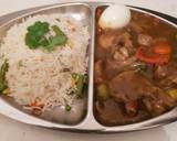Rice and vegetables curry soup recipe step 4 photo