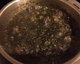 A picture of step 3 of Homemade Noritukudani (laver boiled in soy sauce).