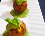 A picture of step 4 of Chana dal chutney Bomb.