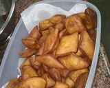 A picture of step 3 of Richdough soft mandazi #Author marathon.