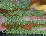 Foto del paso 6 de la receta: Abadejo al horno con guisantes