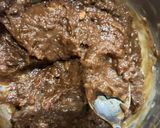 Foto langkah ke 3 dari resep 207. Brownies Crispy Tape.