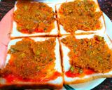 A picture of step 6 of Bread sandwich with twist.