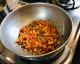 A picture of step 2 of Aalo-tamatar ki sabji dhaba style.