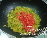 A picture of step 1 of Hyderabadi Khadi Daal with Spring Onions.