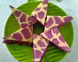 Foto langkah ke 5 dari resep Bolu Kukus Santan Bermotif.